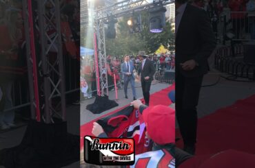 NJ Devils Brenden Dillon & Curtis Lazar Red Carpet Arrival #njdevils #short #shorts