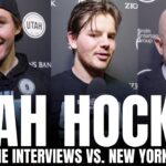 Clayton Keller, Barrett Hayton & Andre Tourigny Recap Utah's 3-0 Start, Wild Finish vs. NY Rangers