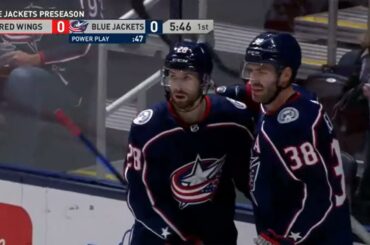 Oliver Bjorkstrand 1-0 Goal vs. Red Wings (Oct 6, 2021)