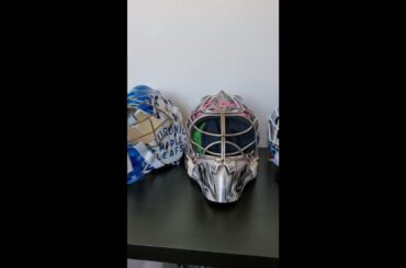 GOALIE MASK AUCTION #1: FREDERIK ANDERSEN Signed Toronto Tribute Mask