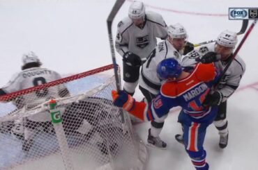 Jonathan Quick Denies Connor McDavid | Kings Trail Oilers 2-0