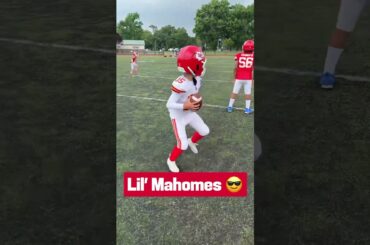 Lil Mahomes 🥹🏈