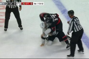Zack MacEwen Doesn't Appreciate Tanner Jeannot's Hit Against Artem Zub