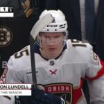 Anton Lundell 2+0 @ Boston