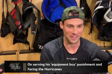 Brian Dumoulin on "Equipment Boy" Punishment at Practice
