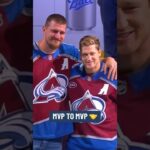 Jokic Presents Hart Trophy To MacKinnon 🏆