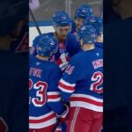 K’Andre finds the back of the net #kandremiller #nhl #hockey #nyr #goal