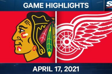 NHL Game Highlights | Blackhawks vs. Red Wings – Apr. 17, 2021