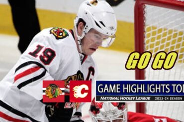 Blackhawks vs Flames Game Highlights (10/15/2024) Preseason | 2024 NHL Season