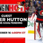Guest CARTER HUTTON on Sens Goaltending | Coming in Hot LIVE - October 16