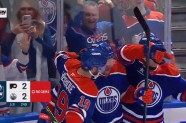 Zach Hyman hurt on shot