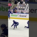 Oct. 12, 2024 #Leafs Home Opener - Warmup - first look at Chris Tanev & Mitch Marner figure skating