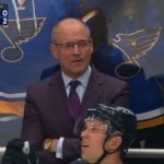 Vince Dunn starts scrum after Oleksiak Goal is disallowed