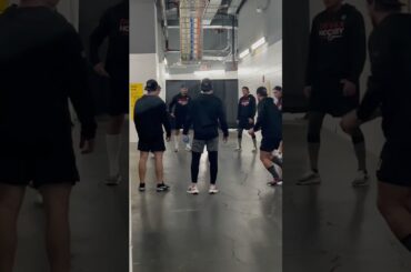 NJ Devils BEHIND THE SCENES Ondrej Palat Signs Autograph for a Kid & Jumps Into Soccer Game