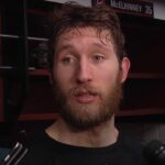 Jaccob Slavin discusses how Carolina Hurricanes will deal with Bruins' top line