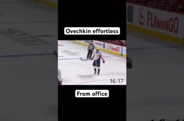 Alex Ovechkin Scores without trying #nhl #hockey #sports #goal #ovechkin #capitals #caps