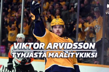 Viktor Arvidsson | Tyhjästä maalitykiksi