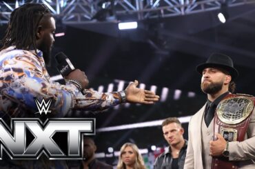 Oba Femi crashes Tony D’Angelo’s championship celebration: NXT highlights, Oct. 15, 2024