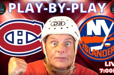 NHL GAME PLAY BY PLAY: CANADIENS VS ISLANDERS