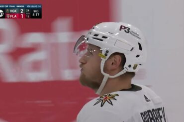 Ivan Barbashev hits the crossbar and misses a chance to win game 3 SCF vs Panthers (2023)