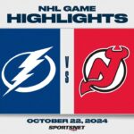 NHL Highlights | Lightning vs. Devils - October 22, 2024