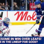 Did Igor Shesterkin’s price INCREASE after the 4-1 win over Toronto? Mancini in the lineup for good?