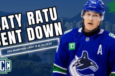 AATU RATY SENT TO ABBOTSFORD, ERIK BRANNSTROM LIKELY COMING UP