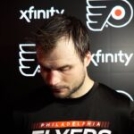 10/19 PHI vs. VAN Postgame: Scott Laughton