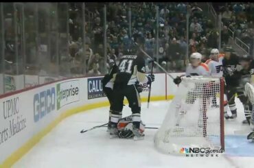 Harry Zolnierczyk boarding minor on Robert Bortuzzo . Feb 20th 2013