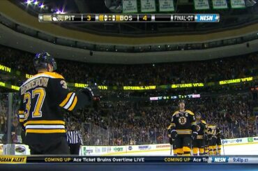 Torey Krug beats Pittsburgh in OT 11/25/13