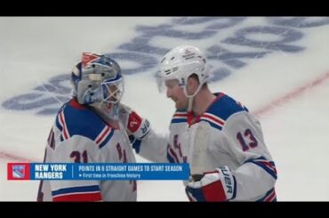 Rangers Dominate Canadiens, Points In Six Straight | All TV Feeds | NYR v MTL | October 22nd,  2024