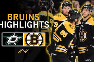 Bruins Highlights: Boston Matches Up With Dallas In Thursday Night Showdown