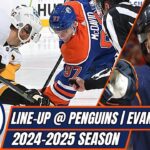 Edmonton Oilers News | Line-Up @ Pittsburgh | Evander Kane Update