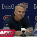 St-Louis addresses the media at practice | FULL PRESS CONFERENCE