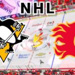 Pittsburgh Penguins vs Calgary Flames | 2024 NHL Play by Play Live Score