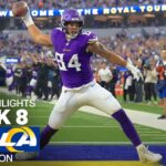 Minnesota Vikings vs. Los Angeles Rams Game Highlights | NFL 2024 Season Week 7