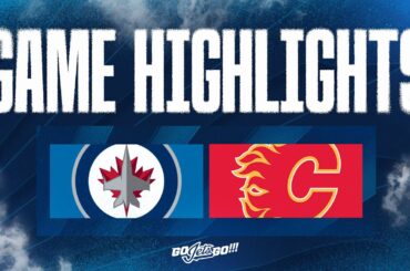 Calgary Flames vs. Winnipeg Jets - Game Highlights