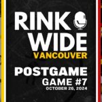 RINK WIDE POST-GAME: Vancouver Canucks vs Pittsburgh Penguins |  Game 7 - Oct. 26, 2024