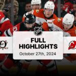 Ducks at Devils | October 27, 2024 | NHL Full Game Highlights
