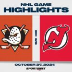 NHL Highlights | Ducks vs. Devils - October 27, 2024