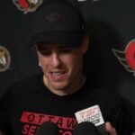 Brady Tkachuk, Nick Cousins, Anton Forsberg, and Travis Green Postgame Availability vs COL