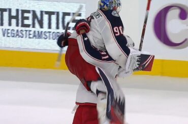 Final Seconds as Elvis Merzļikins Records His 1st Career NHL Shutout (Jan. 11, 2020)