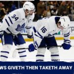 Toronto Maple Leafs lose again after brutal Auston Matthews' giveaway with Winnipeg Jets next up