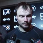 10/27 PHI vs. MTL Postgame: Scott Laughton