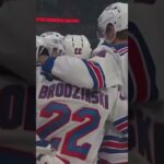 Johnny brodzinski with the hustle goal off the quick pass from adam edstrom 🔥🗽#newyorkrangers#nhl