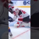 Devils G #40 Akira Schmid Making BIG SAVES back to back.