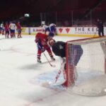 Habs' Carey Price shows intensity in practice