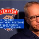 Paul Maurice: Florida Panthers Postgame After Beating Buffalo Sabres; Pre-flight to Finland