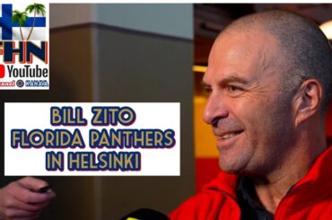 Bill Zito: Florida Panthers Helsingissä/Florida Panthers in Helsinki