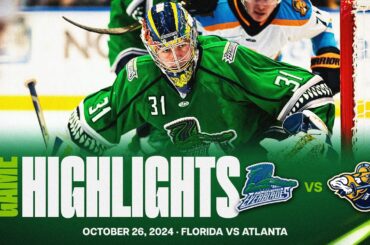 WILL CRANLEY GETS HIS 1ST CAREER SHUTOUT AS BLADES WIN 6-0 | Game Highlights 10.26.24